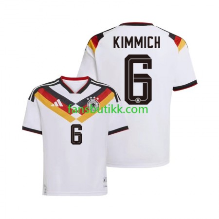 Fotballdrakt Tyskland Joshua Kimmich 6 Hjemmetrøye World Cup 2026 Kortermet